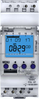 Theben - TR Digitale schakelklok vr paneelbouw Schakelklok Tr610Top3