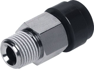 Festo - Fitting met 2 aansluitingen Qs-V0-1/4-8