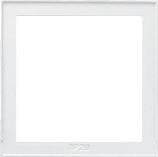 Gira - TX44 Overgangsafdekplaat schakelmat. Inzpl V 55X55Mm Wit