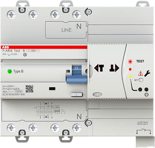 ABB - System pro M compact Aardlekschakelaar met nevenapparaat  2csf304535r1400