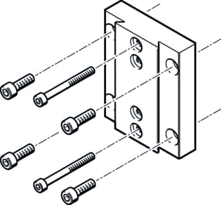 Festo - Accessories for pneumatic cylinder 196790