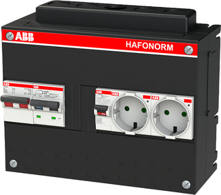 ABB - Hafonorm Groepenkast, geassembleerd 1spf006972f0083