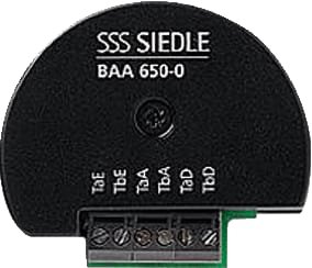 Siedle - Aanvull. app. deur-/video-intercom Baa 650-0