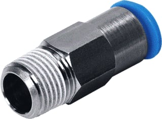 Festo - Fitting met 2 aansluitingen qsk-1/8-4