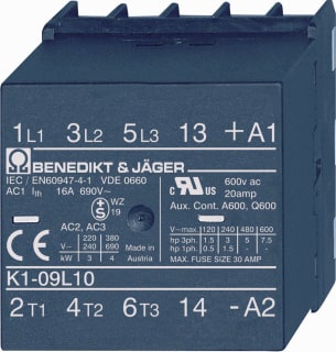 Benedikt & Jaeger - K1 Hulprelais Be&J K1-09L10 230Ac