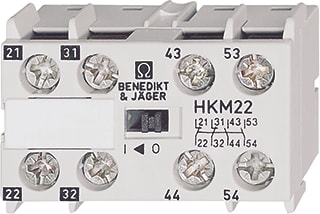 Omron - Hulpcontactblok Be&J Hulpcontact Hkm40 (K1)