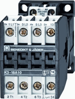 Benedikt & Jaeger - K3 Magneetschakelaar Be&J K3-18A10 24Ac