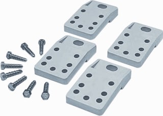 Eldon - Uniplast Comp. v. opstell./kopp. kast/less. wandm. beugel polyam se4