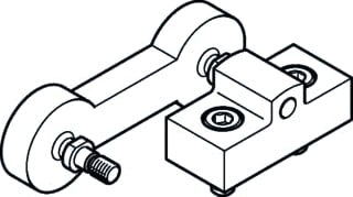 Festo - Accessories for pneumatic cylinder fkc-8/12