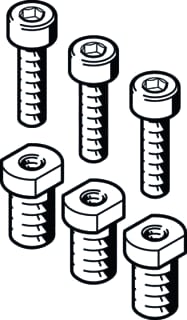Festo - accessories for pneumatic cylinder ZBV-M5-7