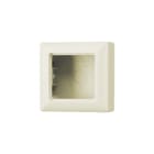 Jung - AS500 Opbouwbak inbouwschakelmateriaal Opbkap+Raam 1V Wit