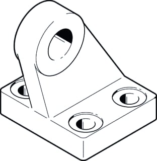 Festo - Accessories for pneumatic cylinder lbzs-40