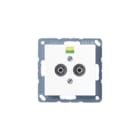 Jung - AS500 Potentiaalvereffeningscontactdoos Wcd Potvereff Wit A500
