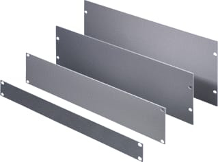 Rittal - EL Frontplaat voor kast/lessenaar Blindpl 19L Alu Ds3