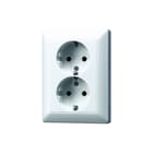 Jung - AS500 Wandcontactdoos (WCD schakelmat.) Wcd Ra 2V Klem Awt