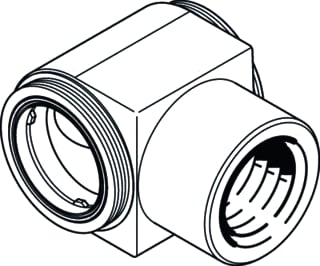 Festo - Fitting met 2 aansluitingen fitting 2 9173