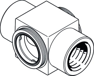 Festo - Fitting met 3 aansluitingen fitting 3 9174