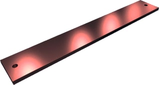 Rittal - SV PE/PEN Railkoper E-Cu 80X10Mm Ds2