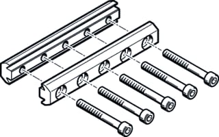 Festo - Accessories for pneumatic cylinder 163241