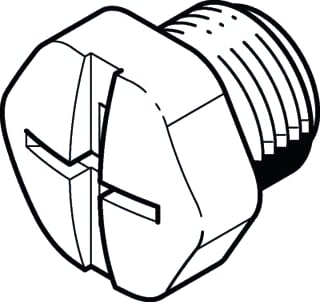 Festo - Fitting met 1 aansluiting 177672