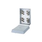 Hensel - K Opbouwdoos wand/plafond kabelds met klemstrk k9504