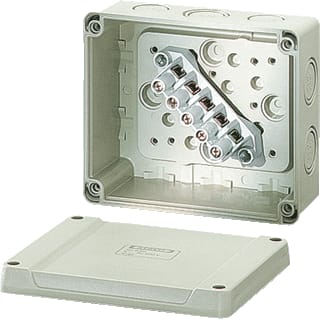Hensel - KF Opbouwdoos wand/plafond kabelds hvr klemstr kf9065