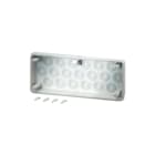 Hensel - Mi-verdelers Toebehoren Invoerplaat sparing kast/lessenaar Aanbfl 19Xm16/25 Mifm25