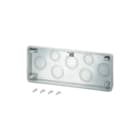 Hensel - Mi-verdelers Toebehoren Invoerplaat sparing kast/lessenaar Aanbfl 2Xm25/32 5X25/32/40