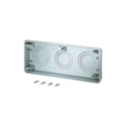 Hensel - Mi-verdelers Toebehoren Invoerplaat sparing kast/lessenaar Aanbfl 3Xm40/50/63 Fm60