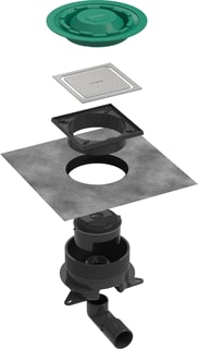 Hansgrohe - RainDrain Spot Plus Douchegoot dchegoot 56225800