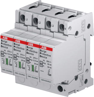ABB - System pro M compact OVR T Gecombineerde afleider energietech. Ovr T1-T2 3N 12