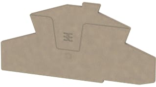 Weidmüller - Eindplaat rijgklem 2532690000