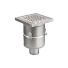 Aquaberg - Business Line Vloerput met 1 aansluiting Rvs Dourst 75Mm 200X200Mm
