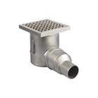 Aquaberg - Business Line Vloerput met 1 aansluiting Rvs Marst 75Mm 200X200Mm