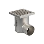 Aquaberg - Business Line Vloerput met 1 aansluiting Rvs Marst 110Mm 200X200Mm