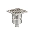 Aquaberg - Business Line Vloerput met 1 aansluiting Rvs Marst 75Mm 250X250Mm