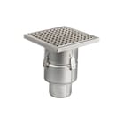 Aquaberg - Business Line Vloerput met 1 aansluiting Rvs Marst 110Mm 250X250Mm