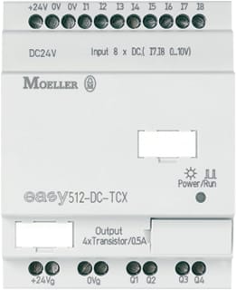 EATON INDUSTRIES - Easy 500 Logische module easy512-ab-rcx 24vac  8/4