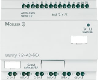 EATON INDUSTRIES - Easy 700 Logische module easy719-ac-rcx 230vac 12/6