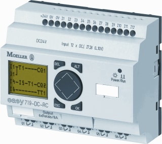 EATON INDUSTRIES - Easy 700 Logische module easy719-dc-rc 24vdc 12/6