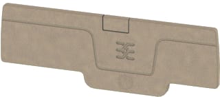 Weidmüller - Eindplaat rijgklem 2482510000