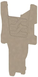 Weidmüller - Eindplaat rijgklem 2485980000