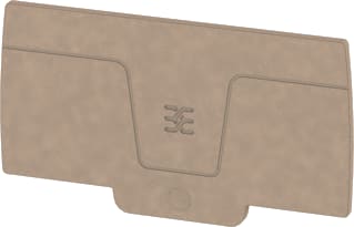 Weidmüller - Eindplaat rijgklem Eindplaat 2490380000