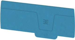 Weidmüller - Eindplaat rijgklem 2490540000