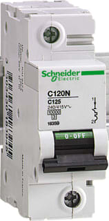 Schneider Electric Merlin Gerin - C120 N Installatieautomaat autom c120n 1p d63a