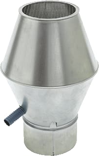 AIR Spiralo - Ventilatiekap rond luchtkanaal Deflectorkap 560 Dk