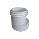 Wisa - 7 W Closetaansluitstuk Closetafvoersok Nr 7 Wit