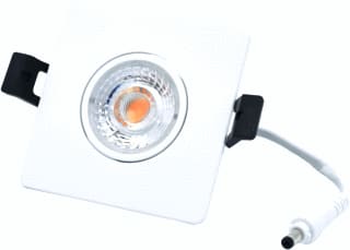Interlight - Camini Downlight/spot/schijnwerper Vierkant Dim 8W Wi