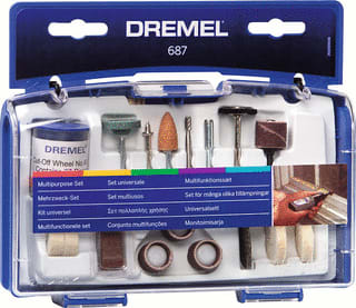 Dremel - toebeh./onderd. slijpen/polijsten MULTIFUNCTION SET 687JA