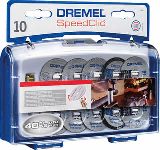 Dremel - toebeh./onderd. snij-/slijpschijf EZ SPEEDC SNIJ-ACC.SET